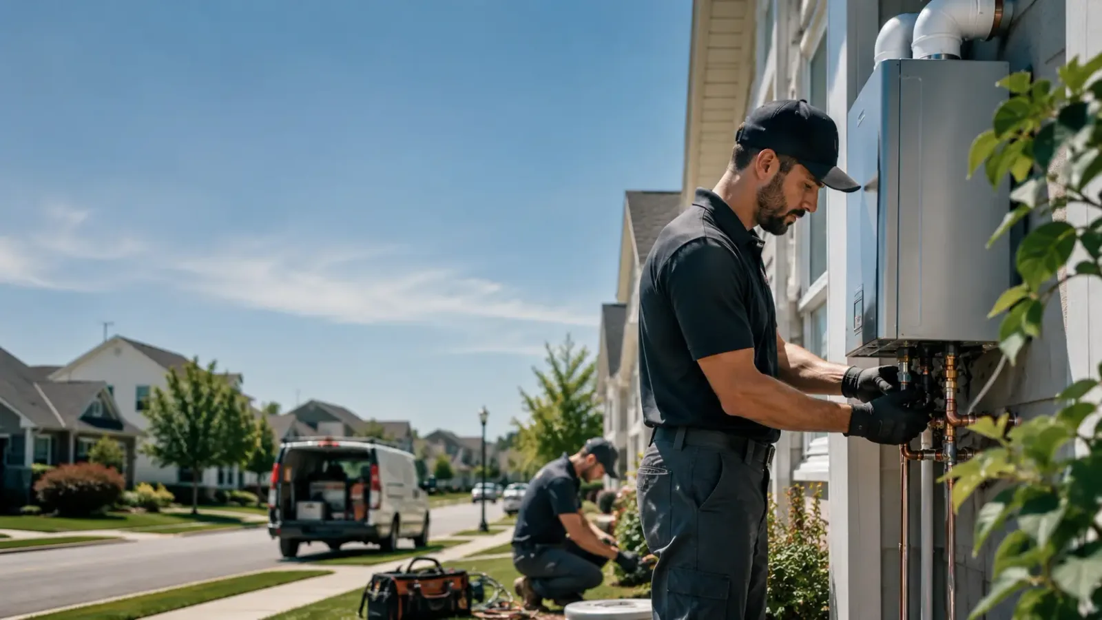 Tankless Water Heater Installation in Hope, ND